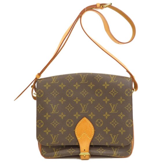 LOUIS VUITTON Brown Monogram Shoulder Bag - Picture 1 of 11